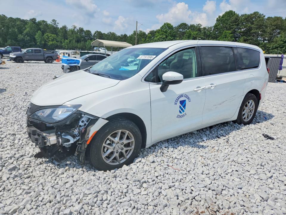 2020 Chrysler Voyager VIN 2C4RC1CG3PR558292 COPART salvage auction — FRONT END, Ga - Cert Of Title-Salvage, sold $3,800 on 2026-07-02 (photo 1)