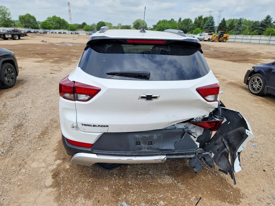 2022 Chevrolet Trailblazer VIN KL79MPSL0NB032533 COPART salvage auction — REAR END, Il - Salvage Certificate, sold $2,400 on 2026-07-30 (photo 6)