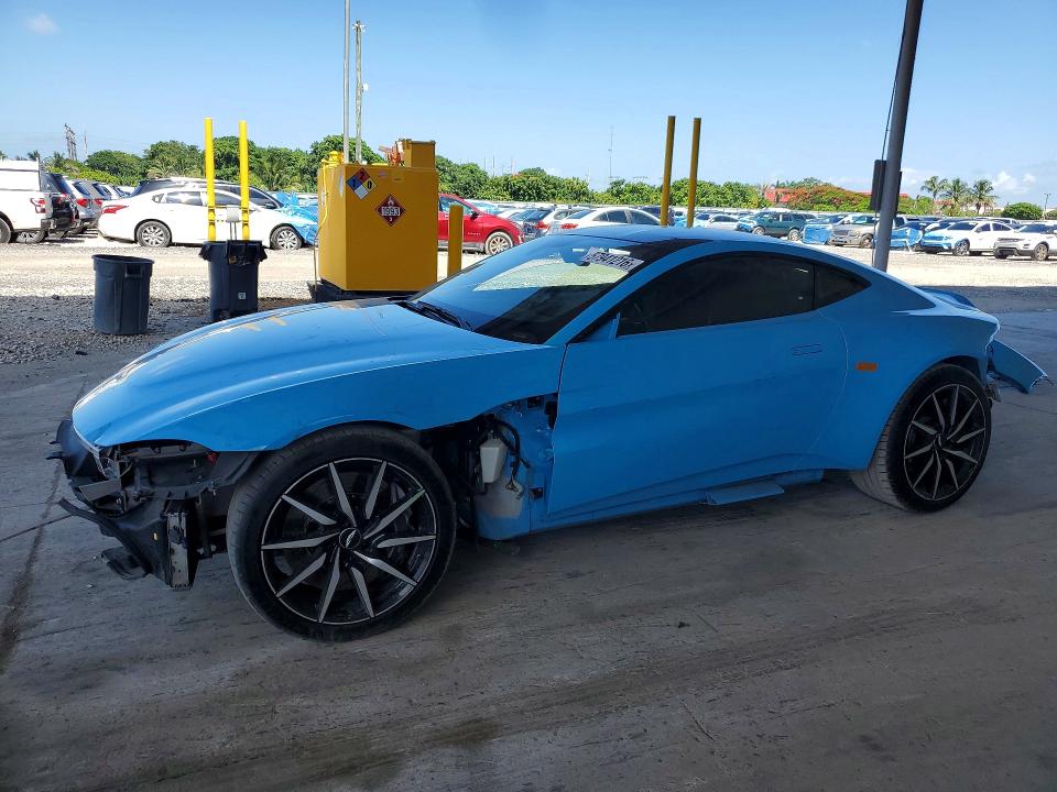 2019 Aston martin VIN SCFSMGAW3KGN00528 — COPART salvage auction photo