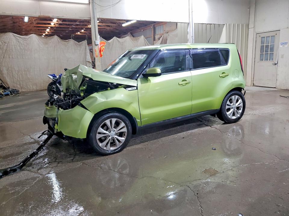 2016 Kia Soul VIN KNDJP3A58G7820890 COPART salvage auction — FRONT END, Tn - Salvage Certificate, sold $175 on 2026-07-21 (photo 1)