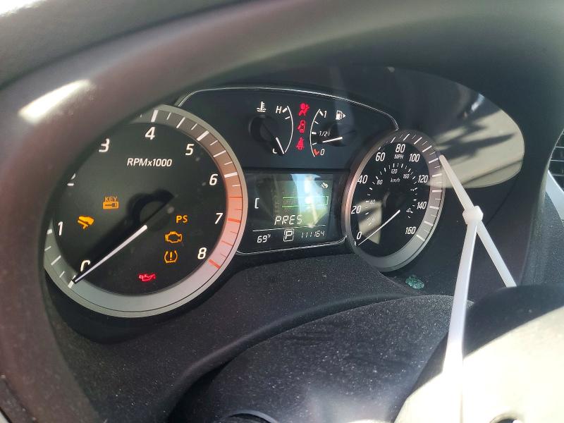2015 Nissan Sentra VIN 3N1AB7AP0FL690043 COPART salvage auction — REAR END, Md - Cert Of Salvage > 75% Damage, sold $400 on 2026-07-02 (photo 9)