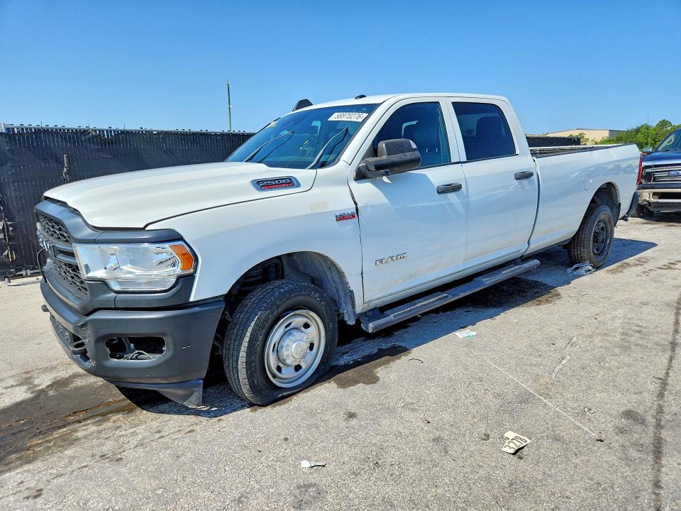 2022 Ram 2500 VIN 3C6UR4HJ1NG344104 COPART salvage auction — STRIPPED, Fl - Certificate Of Title, sold $10,700 on 2026-07-30 (photo 1)