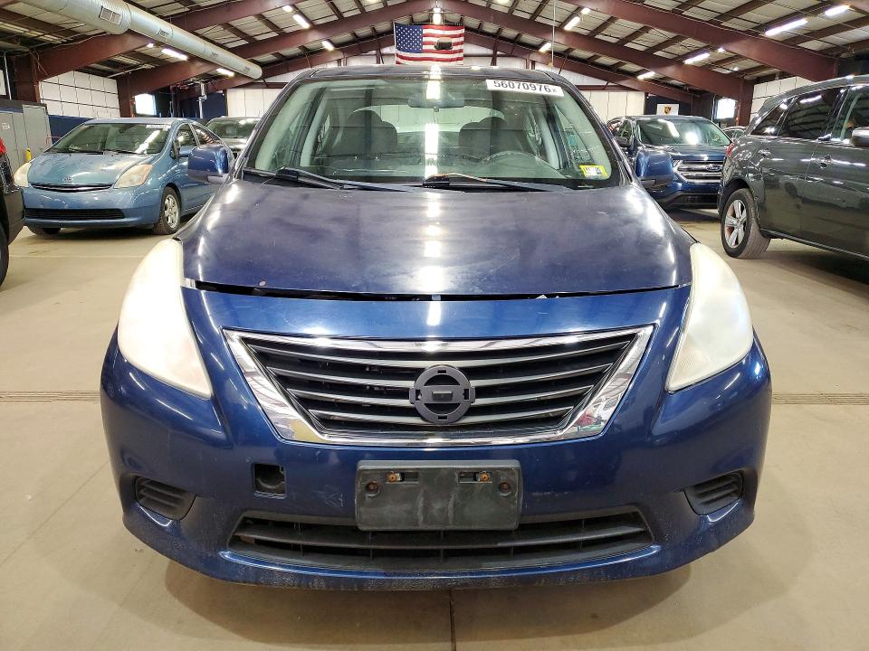 2012 Nissan Versa VIN 3N1CN7AP7CL815289 COPART salvage auction — REAR END, Vt - Certificate Of Title (P), sold $900 on 2026-07-23 (photo 5)