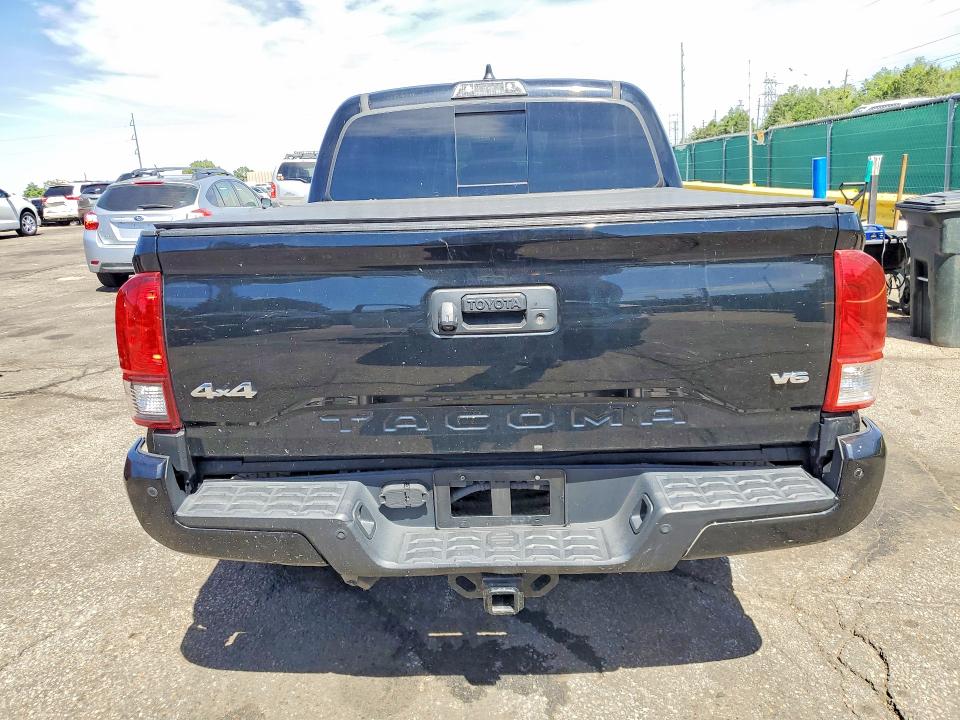 2022 Toyota Tacoma VIN 3TMCZ5AN9NM505677 COPART salvage auction — HAIL, Co - Public - Salvage Title, sold $15,700 on 2026-07-02 (photo 6)