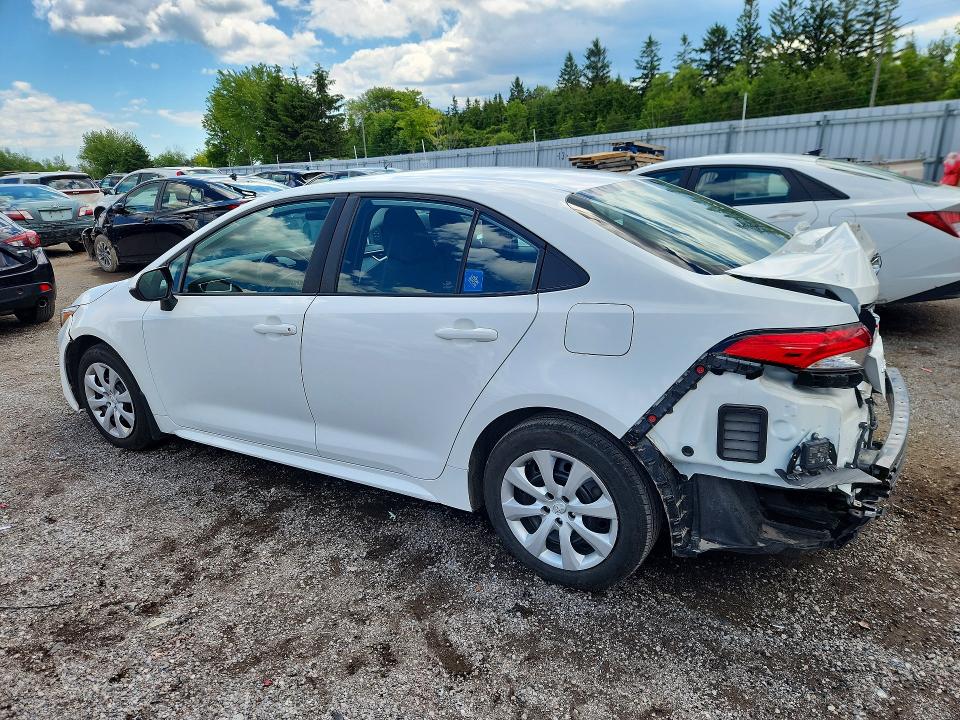 2022 Toyota Corolla VIN 5YFBPMBE9NP384409 COPART salvage auction — REAR END, On - Permit Salvage, sold $7,400 on 2026-07-07 (photo 2)