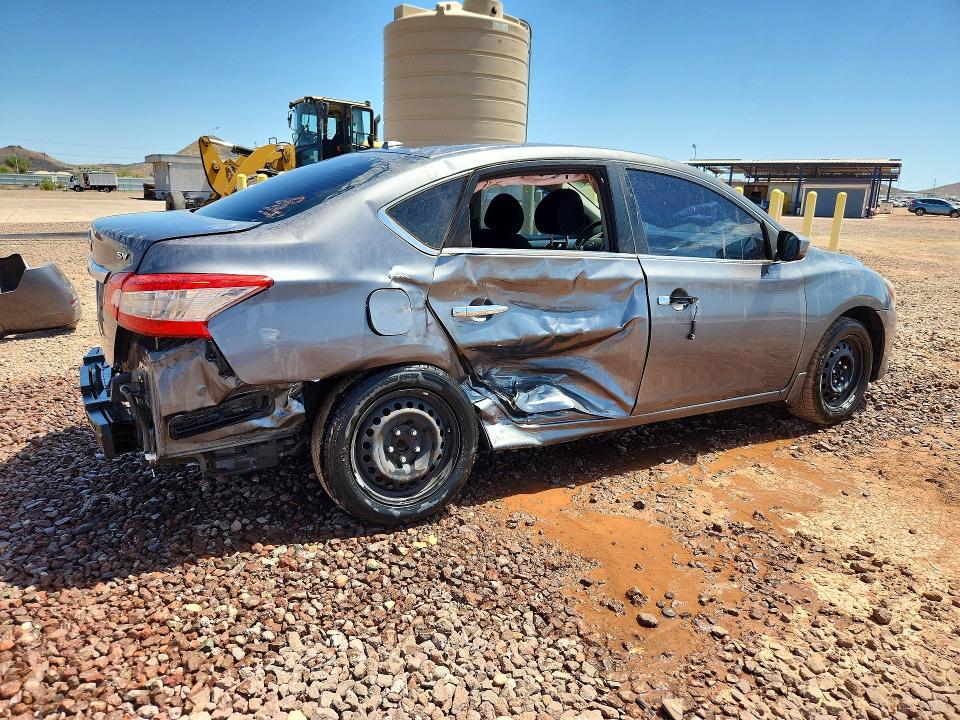2015 Nissan Sentra VIN 3N1AB7AP8FY239249 COPART salvage auction — SIDE, Az - Cert Of Title - Salvage, sold $775 on 2026-07-02 (photo 3)