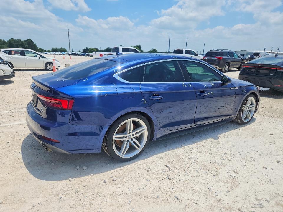 2018 Audi VIN WAUENCF58JA117216 COPART salvage auction — HAIL, Tx - Certificate Of Title, sold $8,300 on 2026-07-23 (photo 3)