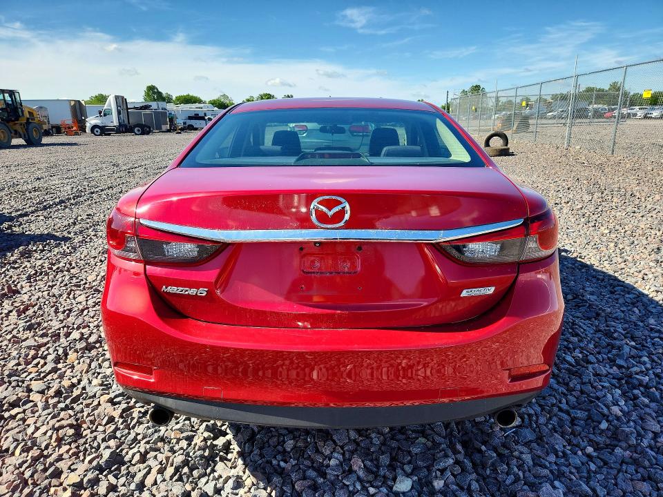 2014 Mazda 6 VIN JM1GJ1U6XE1123063 COPART salvage auction — FRONT END, In - Cert Of Title-Salvage Title, sold $1,375 on 2026-07-25 (photo 6)