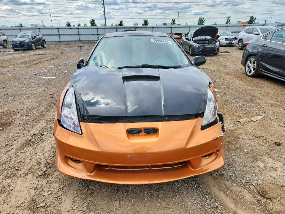 2005 Toyota Celica VIN JTDDR32TX50188727 COPART salvage auction — FRONT END, Il - Salvage Certificate, sold $350 on 2026-07-16 (photo 5)