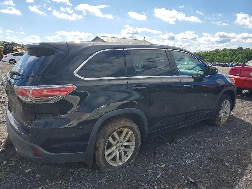 2014 Toyota VIN 5TDBKRFHXES023732 COPART salvage auction — FRONT END, Mt - Certificate Of Title, sold $3,100 on 2026-07-30 (photo 3)