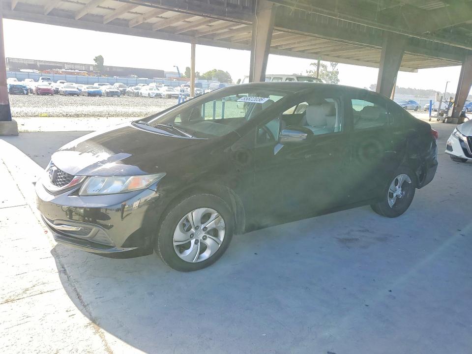 2014 Honda Civic VIN 19XFB2F53EE241827 — COPART salvage auction photo
