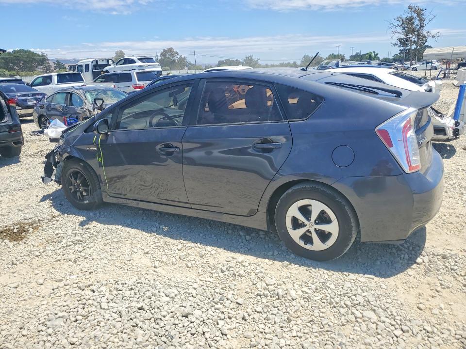 2013 Toyota Prius VIN JTDKN3DU0D5608733 COPART salvage auction — FRONT END, Ca - Salvage Certificate, sold $60 on 2026-07-28 (photo 2)