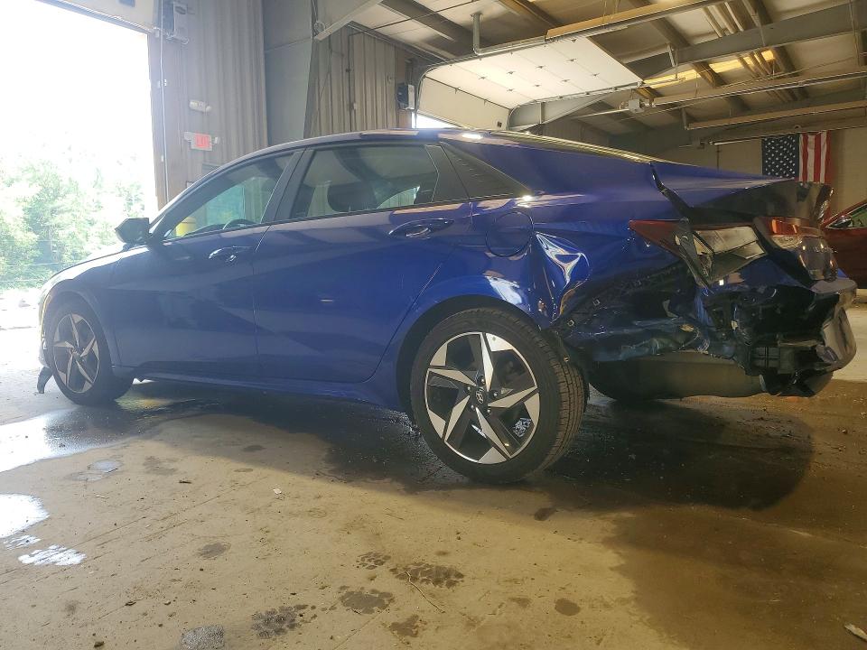 2023 Hyundai Elantra VIN KMHLS4AG6PU573039 COPART salvage auction — REAR END, Pa - Certificate Of Salvage, sold $5,700 on 2026-07-29 (photo 2)