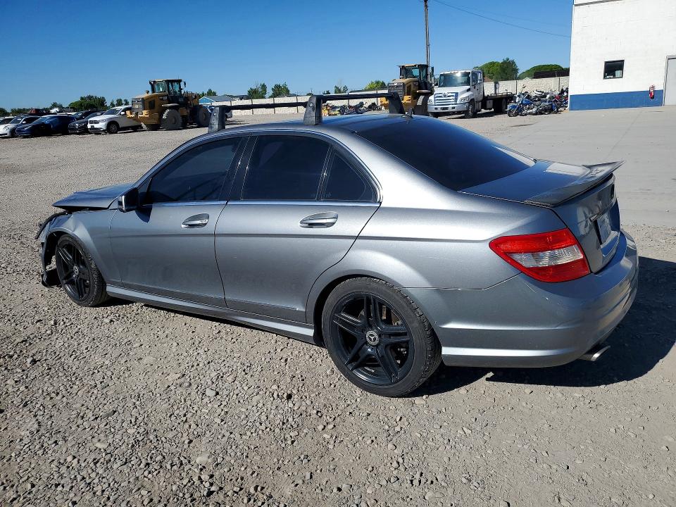 2011 Mercedes-benz C class VIN WDDGF8BB4BR140776 COPART salvage auction — FRONT END, Ut - Salvage Certificate, sold $150 on 2026-07-20 (photo 2)
