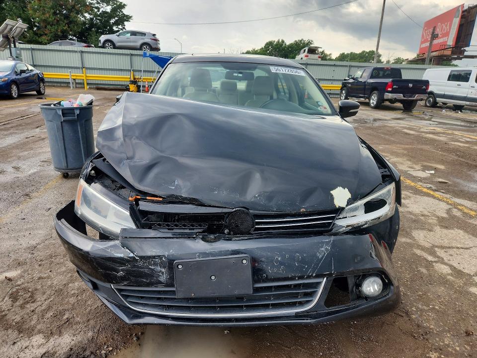 2013 Volkswagen Jetta VIN 3VW3L7AJ1DM362455 COPART salvage auction — FRONT END, Ks - Cert Of Title-Salvage, sold $600 on 2026-07-22 (photo 5)