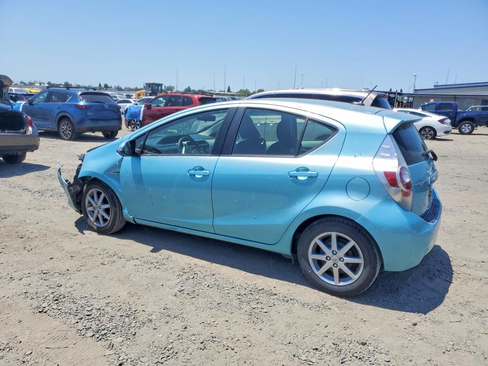 2012 Toyota Prius VIN JTDKDTB3XC1027467 COPART salvage auction — FRONT END, CA - SALVAGE CERTIFICATE, sold $1,750 on 2026-07-25 (photo 2)