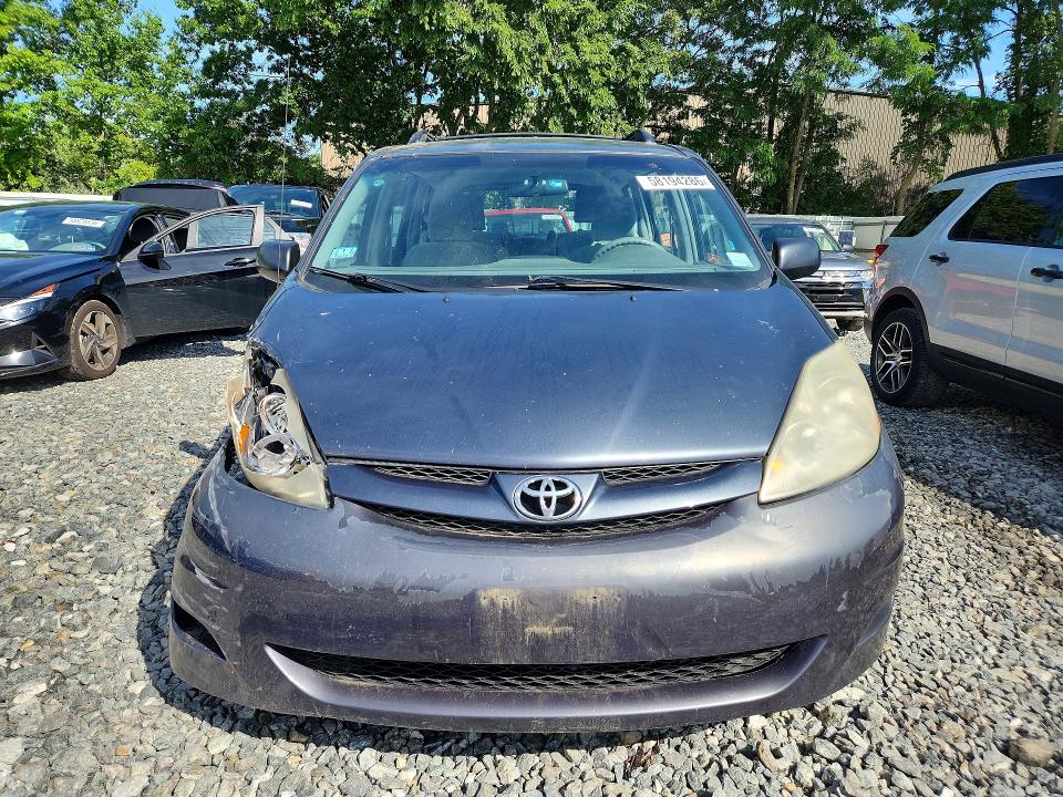 2010 Toyota Sienna VIN 5TDKK4CC4AS296848 COPART salvage auction — FRONT END, MA - CERT OF TITLE-RECONSTRCTD COLL, sold $625 on 2026-07-08 (photo 5)