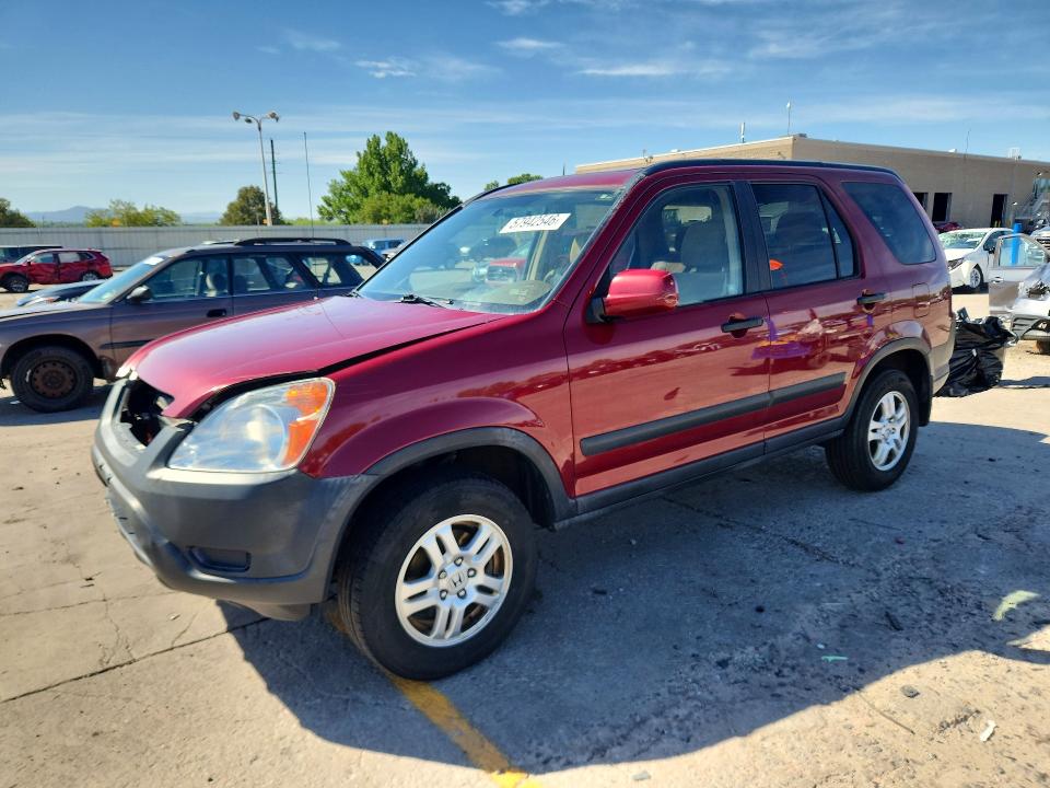 2002 Honda Cr-v VIN JHLRD78822C046240 COPART salvage auction — FRONT END, Co - Public - Salvage Title, sold $1,800 on 2026-07-27 (photo 1)