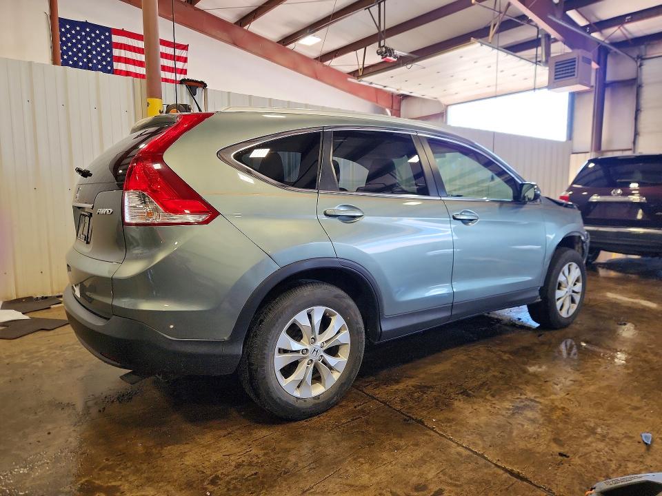 2012 Honda Cr-v VIN JHLRM4H73CC019314 COPART salvage auction — FRONT END, Pa - Cert Of Salv-R=Reconstructed, sold $2,900 on 2026-07-07 (photo 3)