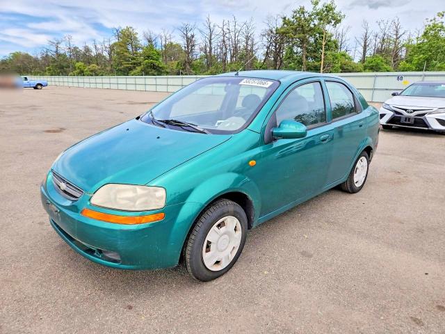 2004 Chevrolet Aveo VIN KL1TD52684B208662 COPART salvage auction — MINOR DENT/SCRATCHES, Ny - Certificate Of Title, sold $425 on 2026-07-08 (photo 1)