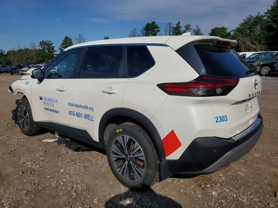 2023 Nissan Rogue VIN JN8BT3BB2PW475869 COPART salvage auction — FRONT END, Md - Cert Of Salvage < 75% Damage, sold $6,300 on 2026-07-20 (photo 2)