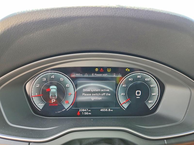 2023 Audi Q5 VIN WA1FABFY0P2182193 COPART salvage auction — FRONT END, TX - SALVAGE VEHICLE TITLE (P), sold $17,200 on 2026-07-23 (photo 9)