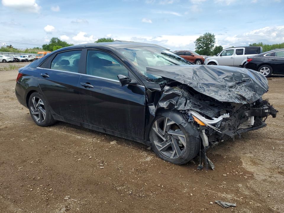 2024 Hyundai VIN KMHLS4DGXRU849351 COPART salvage auction — FRONT END, Oh - Cert Of Title-Salvage, sold $975 on 2026-07-23 (photo 4)