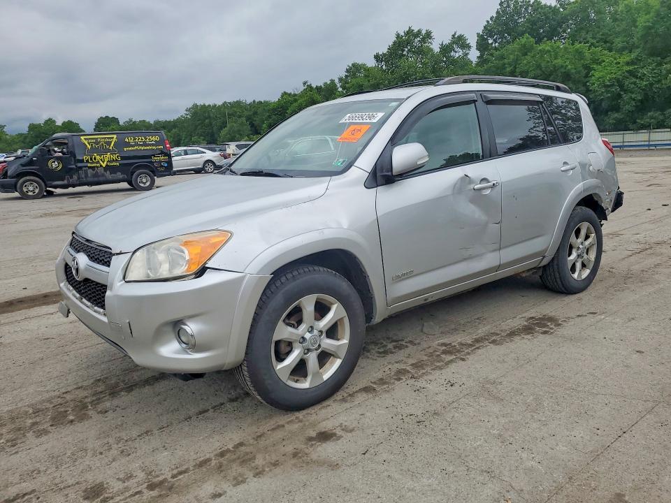2010 Toyota Rav4 VIN JTMDF4DV9AD028161 COPART salvage auction — REAR END, Pa - Certificate Of Salvage, sold $2,100 on 2026-07-02 (photo 1)