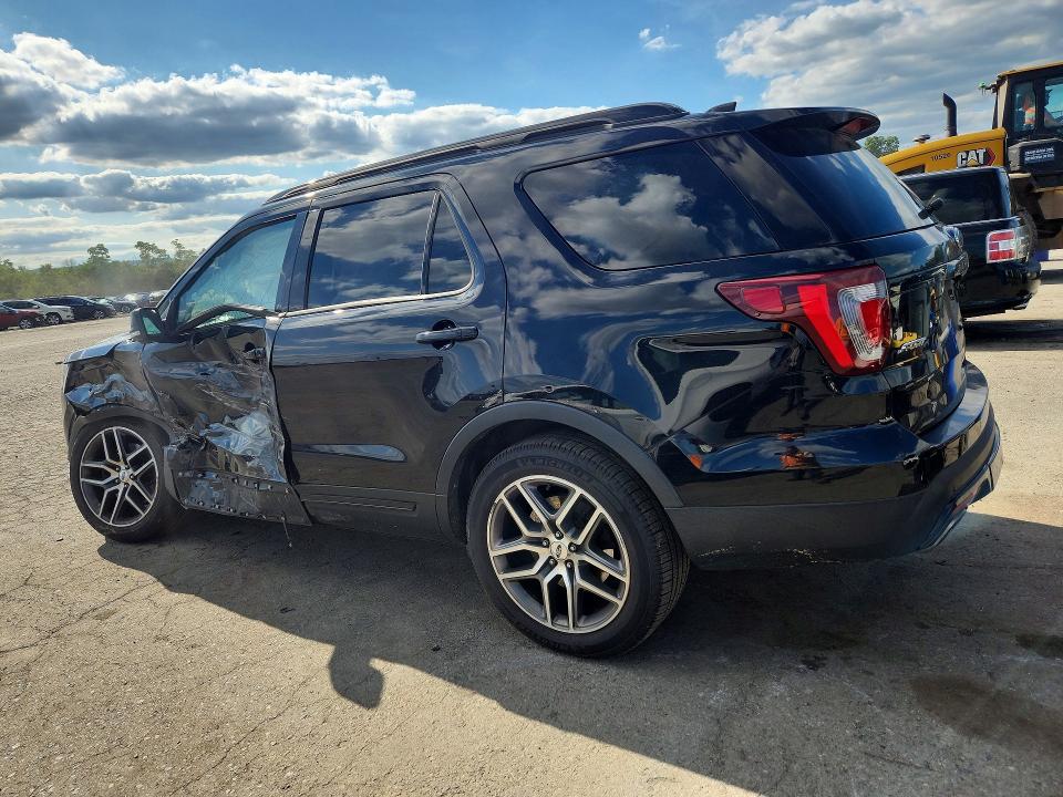2017 Ford Explorer VIN 1FM5K8GT2HGD75790 COPART salvage auction — SIDE, Pa - Certificate Of Salvage, sold $1,950 on 2026-07-02 (photo 2)