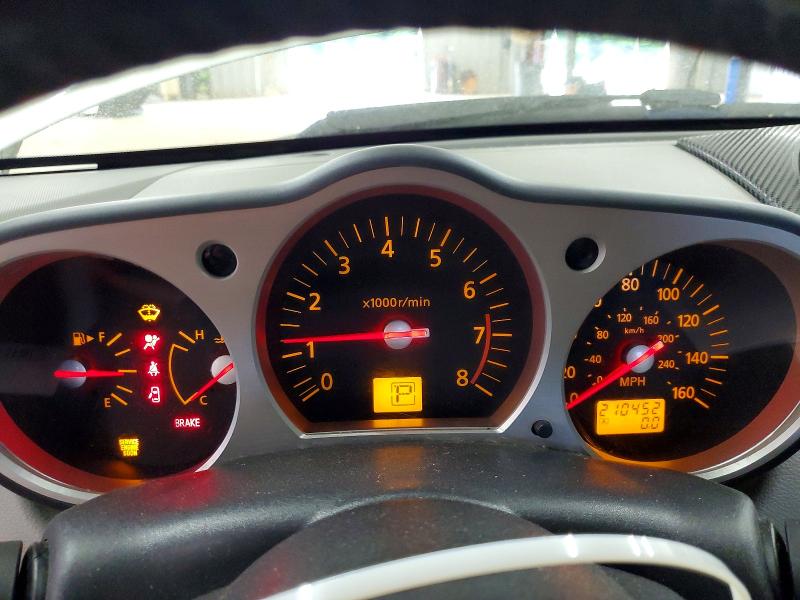 2005 Nissan 350z VIN JN1AZ36A45M755103 COPART salvage auction — FRONT END, Nc - Salvage Certificate Of Title, sold $175 on 2026-07-29 (photo 9)