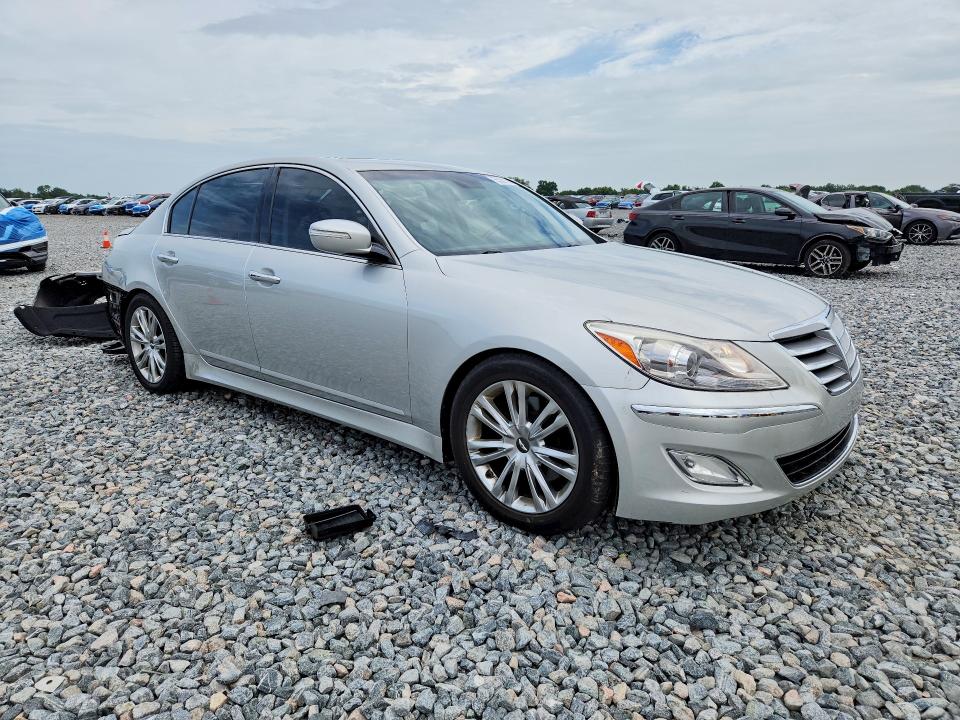 2012 Hyundai Genesis VIN KMHGC4DD1CU158253 COPART salvage auction — REAR END, Fl - Cert Of Title Slvg Rebuildable, sold $2,250 on 2026-07-14 (photo 4)