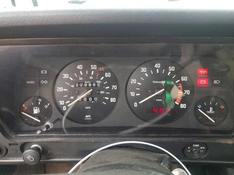 1983 BMW 3er VIN WBAAG3307D9008043 COPART salvage auction — FRONT END, Pa - Certificate Of Salvage, sold $950 on 2026-08-07 (photo 9)