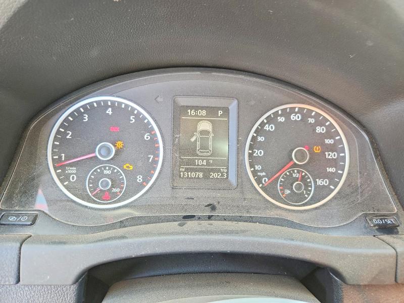2013 Volkswagen Tiguan VIN WVGAV7AX7DW020125 COPART salvage auction — FRONT END, Az - Cert Of Title - Salvage, sold $175 on 2026-07-24 (photo 9)