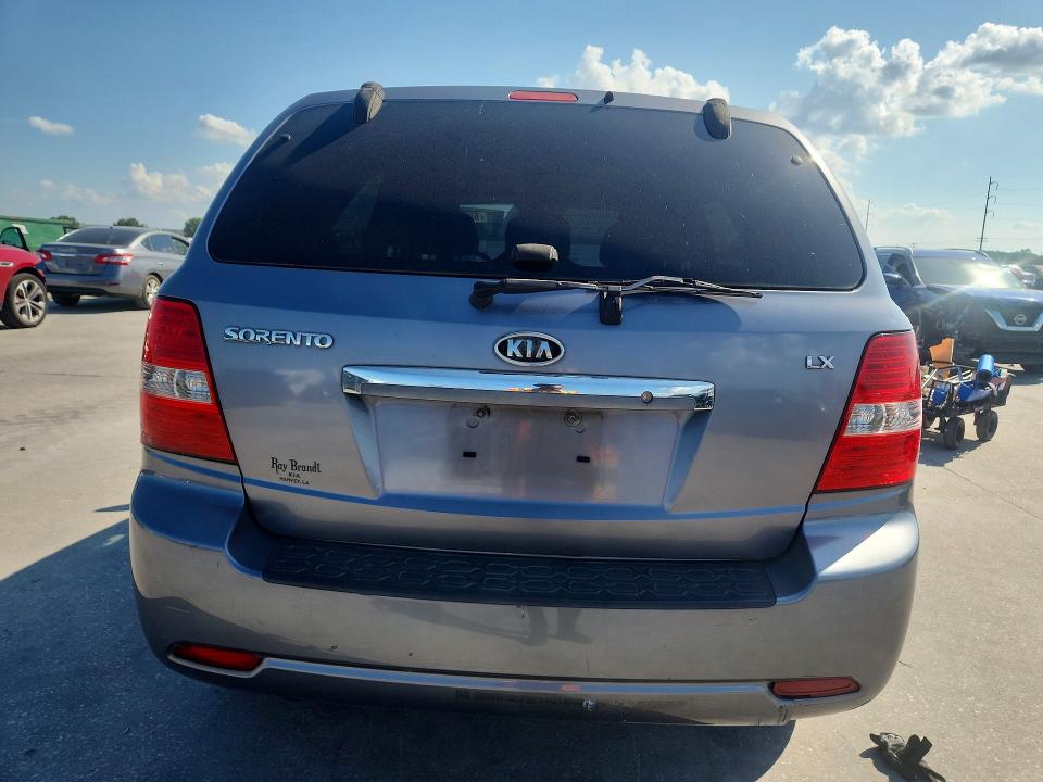 2008 Kia Sorento VIN KNDJD735185811460 COPART salvage auction — FRONT END, La - Certificate Of Title, sold $875 on 2026-07-29 (photo 6)