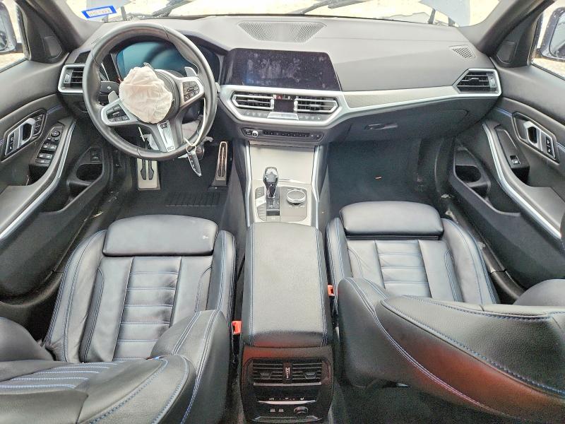 2020 BMW M3 VIN WBA5U9C05LFH20695 COPART salvage auction — FRONT END, Tx - Salvage Vehicle Title, sold $15,400 on 2026-07-09 (photo 8)
