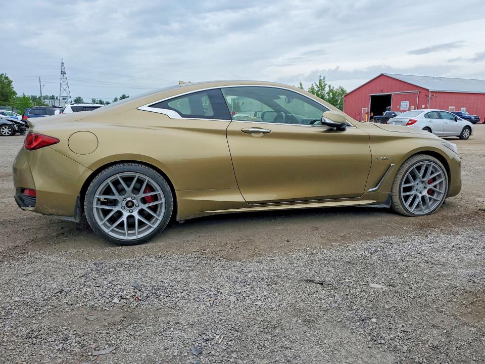 2017 Infiniti Q60 VIN JN1FV7EL0HM700972 COPART salvage auction — MINOR DENT/SCRATCHES, ON - PERMIT NO BRAND - UNFIT, sold $8,800 on 2026-08-20 (photo 3)
