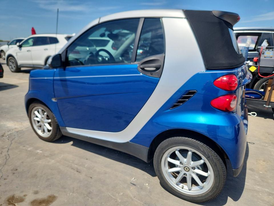 2008 Smart Fortwo VIN WMEEK31X58K125736 COPART salvage auction — FRONT END, Tx - Salvage Vehicle Title, sold $550 on 2026-08-20 (photo 2)
