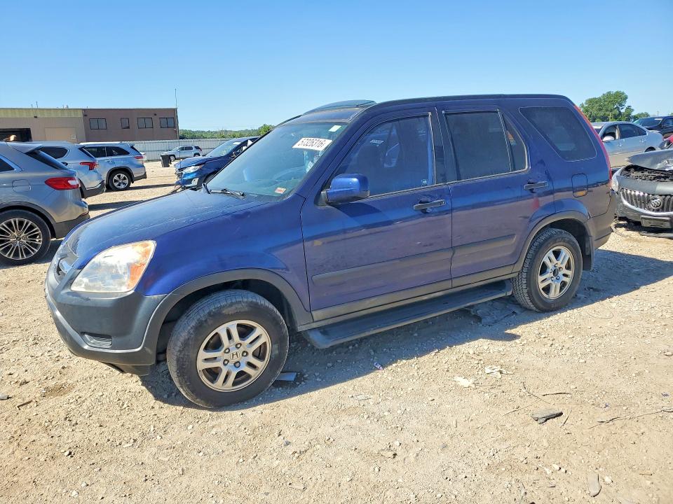 2002 Honda Cr-v VIN JHLRD78882C093241 COPART salvage auction — SIDE, Mo - Salvage Certificate Of Title, sold $900 on 2026-07-30 (photo 1)