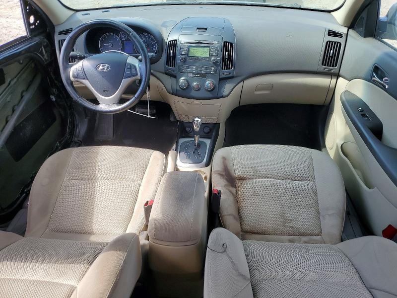 2009 Hyundai Elantra VIN KMHDC86E29U040267 COPART salvage auction — SIDE, CA - SALVAGE CERTIFICATE, sold $600 on 2026-07-24 (photo 8)