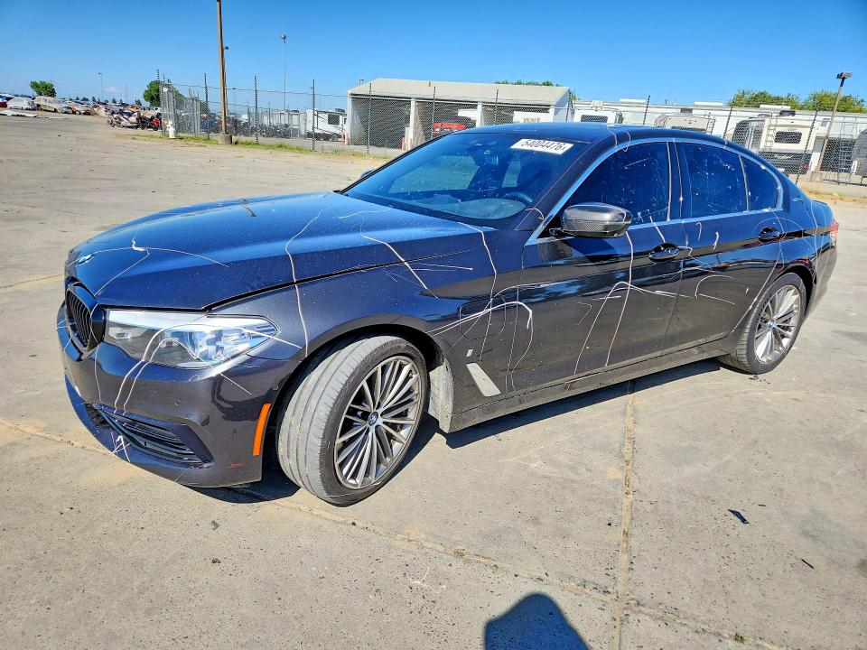 2019 BMW 5er VIN WBAJA9C52KB389869 COPART salvage auction — VANDALISM, Ca - Dis/Dlr/Exp Only Clean Title, sold $4,200 on 2026-08-03 (photo 1)