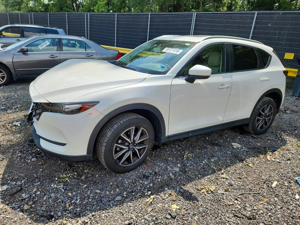 2018 Mazda Cx-5 VIN JM3KFBCM1J0435264 COPART salvage auction — FRONT END, Md - Cert Of Salvage > 75% Damage, sold $5,700 on 2026-07-17 (photo 1)