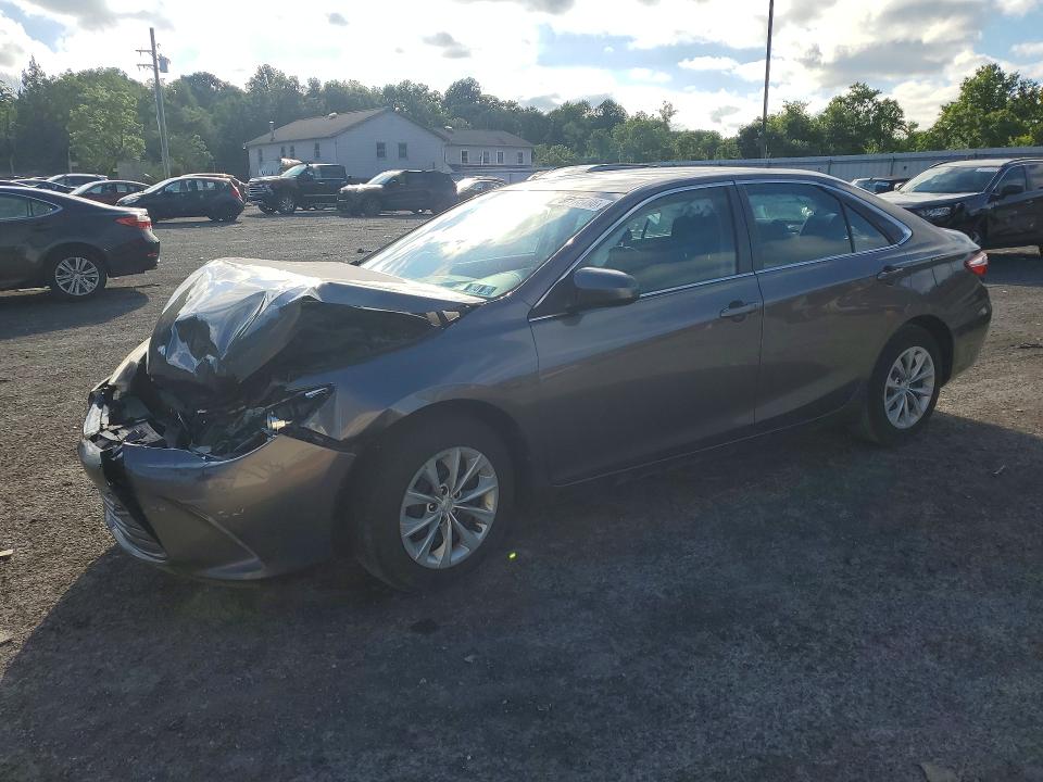2016 Toyota Camry VIN 4T1BF1FK2GU173863 COPART salvage auction — FRONT END, Pa - Certificate Of Salvage, sold $1,200 on 2026-07-02 (photo 1)