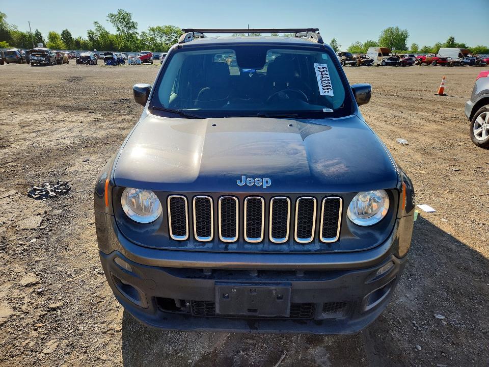 2016 Jeep Renegade VIN ZACCJABT3GPD81189 COPART salvage auction — VANDALISM, Il - Salvage Certificate, sold $1,250 on 2026-07-28 (photo 5)