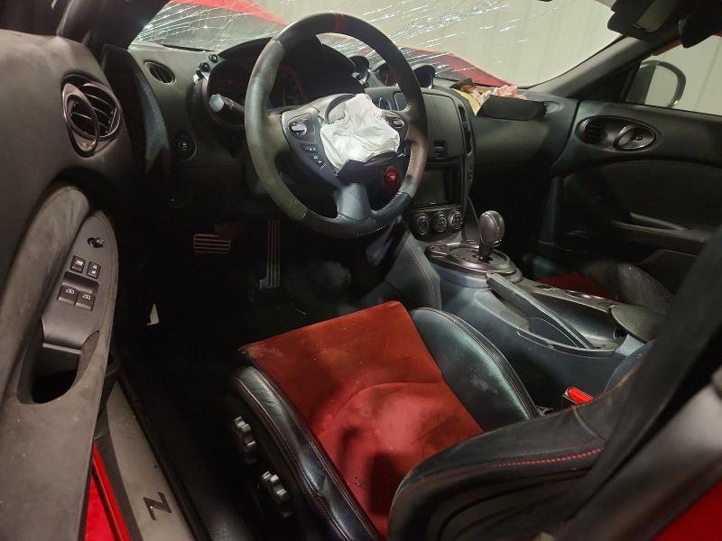 2017 Nissan 370z VIN JN1AZ4EH0HM951886 COPART salvage auction — FRONT END, Tx - Certificate Of Title, sold $750 on 2026-07-09 (photo 8)