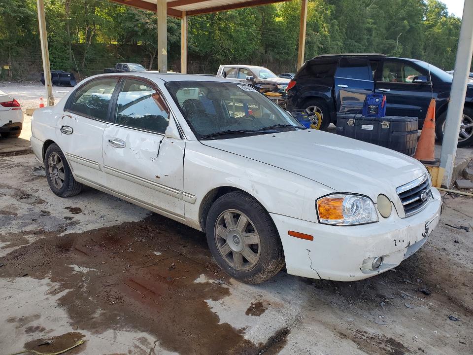 2004 Kia Optima VIN KNAGD126345306271 COPART salvage auction — SIDE, AL - CERT OF TITLE-SALVAGE TITLE (P), sold $500 on 2026-07-07 (photo 4)