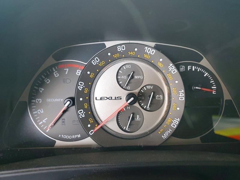 2005 Lexus Is 300 VIN JTHBD192150098890 COPART salvage auction — REAR END, Fl - Cert Of Title Slvg Rebuildable, sold $375 on 2026-07-10 (photo 9)
