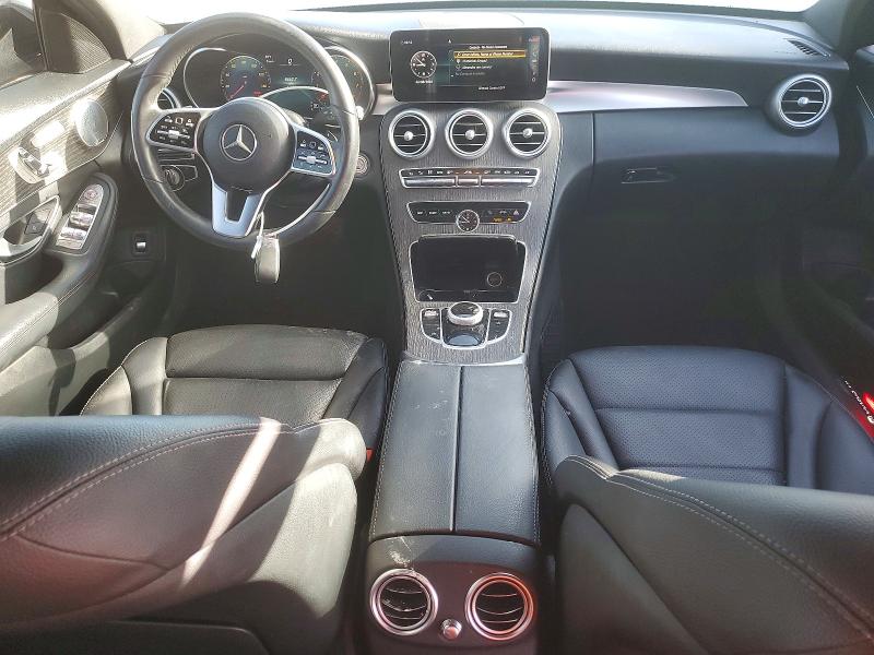 2020 Mercedes-benz C-klasse VIN W1KWF8DB2LR599606 COPART salvage auction — FRONT END, Fl - Cert Of Title Slvg Rebuildable, sold $8,300 on 2026-08-20 (photo 8)