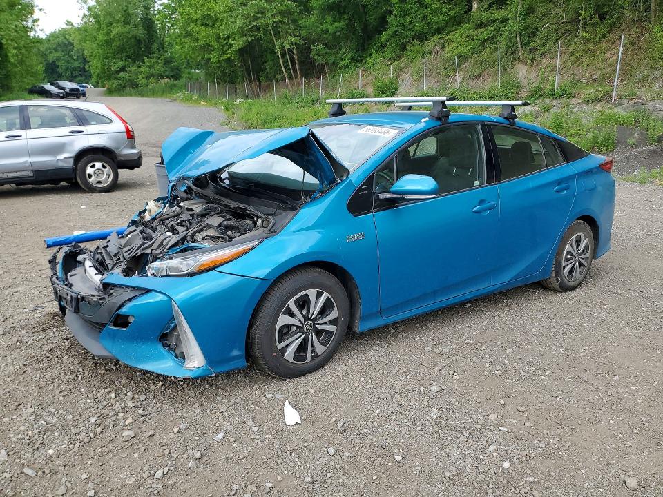 2018 Toyota Prius VIN JTDKARFP4J3077114 COPART salvage auction — FRONT END, Ny - Mv-907A Salvage Certificate, sold $2,000 on 2026-07-16 (photo 1)