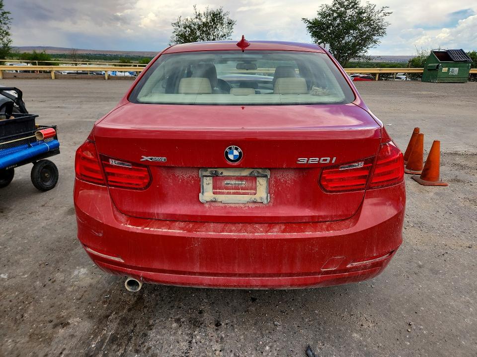 2014 BMW 3er VIN WBA3C3G50ENS71235 COPART salvage auction — FRONT END, Nm - Cert Of Title-Salvage, sold $275 on 2026-07-13 (photo 6)