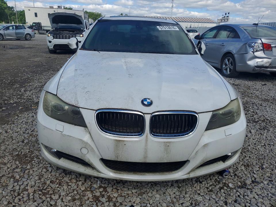 2010 BMW 3 series VIN WBAPK7C57AA461486 COPART salvage auction — MECHANICAL, Oh - Certificate Of Title, sold $225 on 2026-07-10 (photo 5)